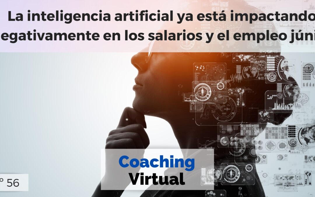 La inteligencia artificial ya está impactando negativamente en los salarios y el empleo júnior